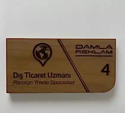 Ahşap Lazer Markalama Kazıma (5)